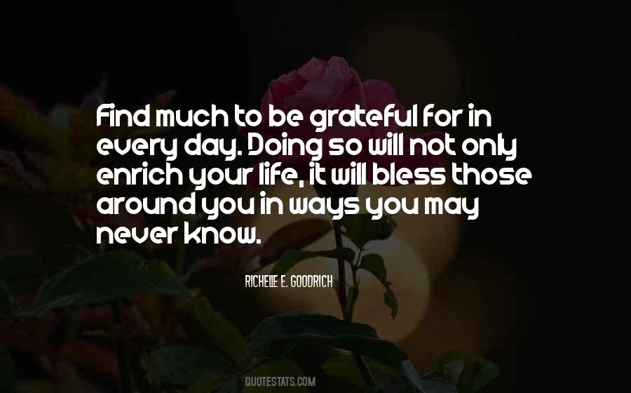 So Grateful For You Quotes #455483