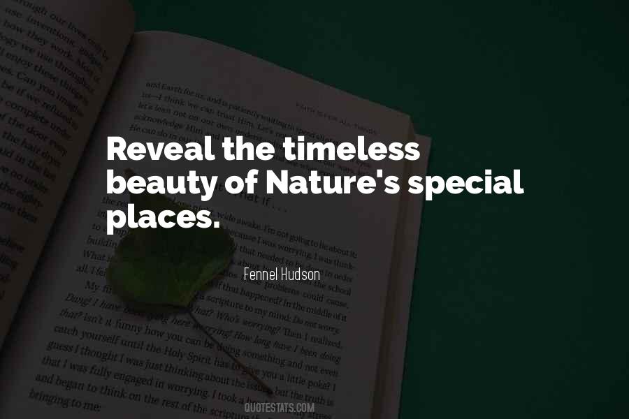 Nature Special Quotes #1576557