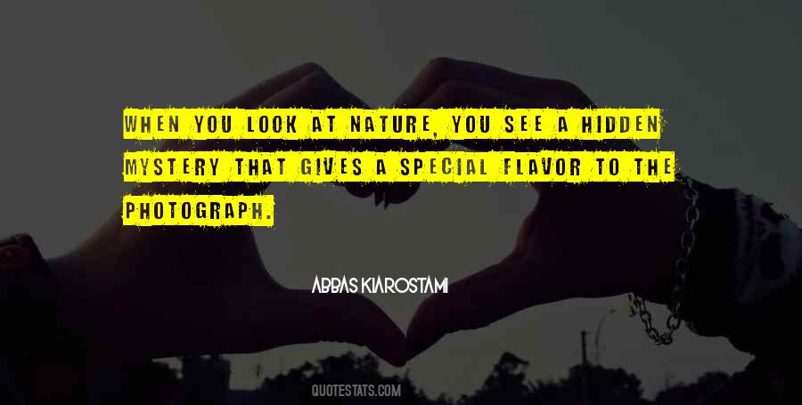 Nature Special Quotes #1855058