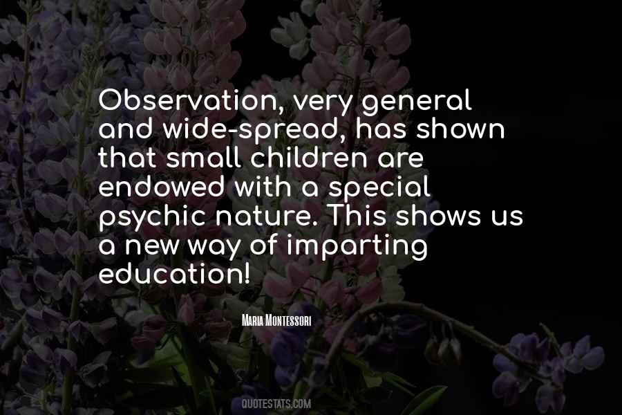 Nature Special Quotes #751951
