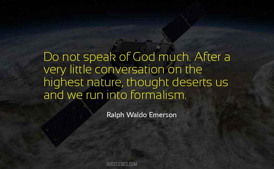 Conversation With Nature Quotes #1202982
