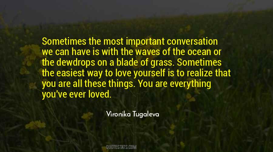 Conversation With Nature Quotes #1457144