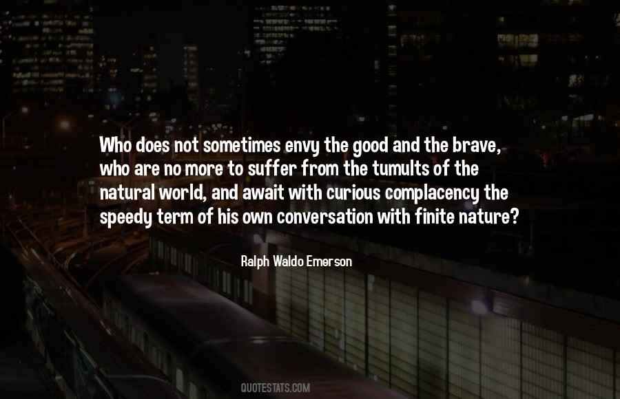 Conversation With Nature Quotes #1519487