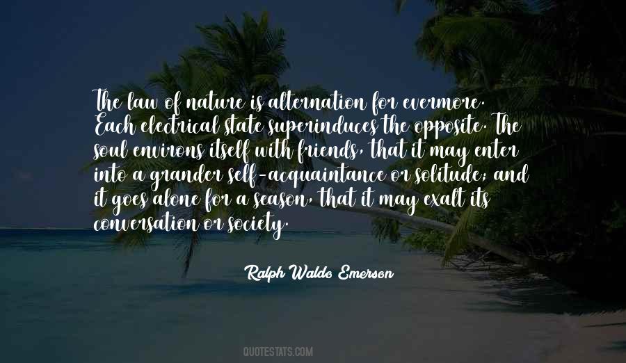 Conversation With Nature Quotes #48651