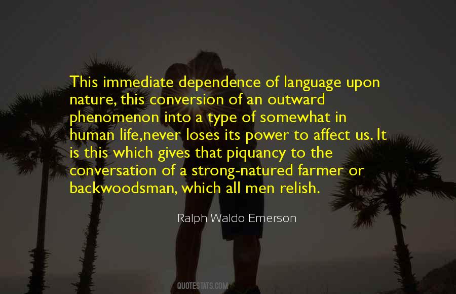 Conversation With Nature Quotes #787342