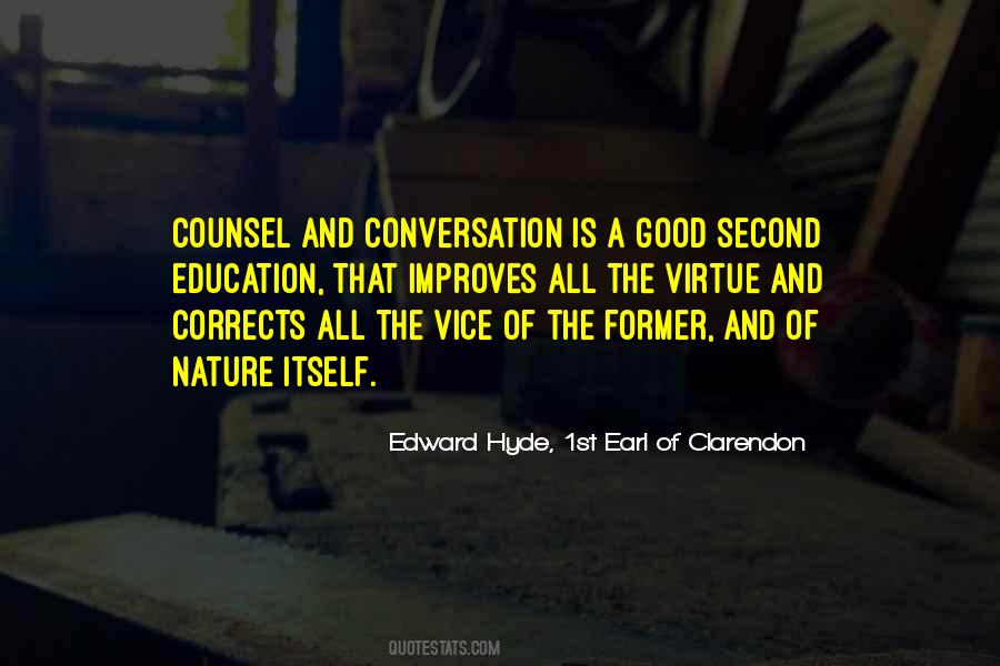 Conversation With Nature Quotes #883158