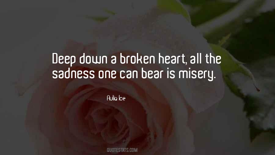 Best Deep Sadness Quotes #134039
