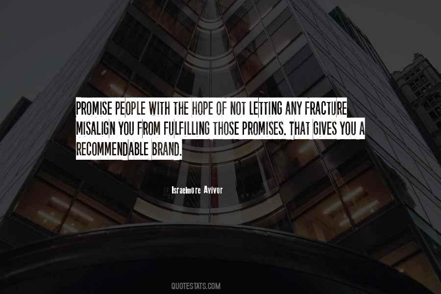 A Brand Is A Promise Quotes #211019