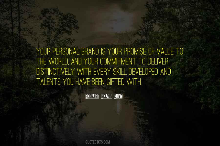 A Brand Is A Promise Quotes #212450
