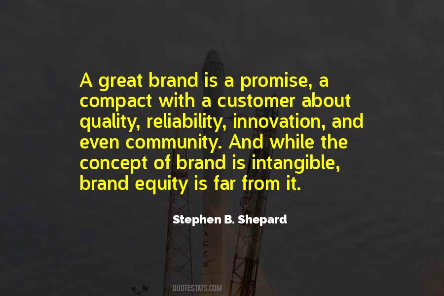 A Brand Is A Promise Quotes #987578