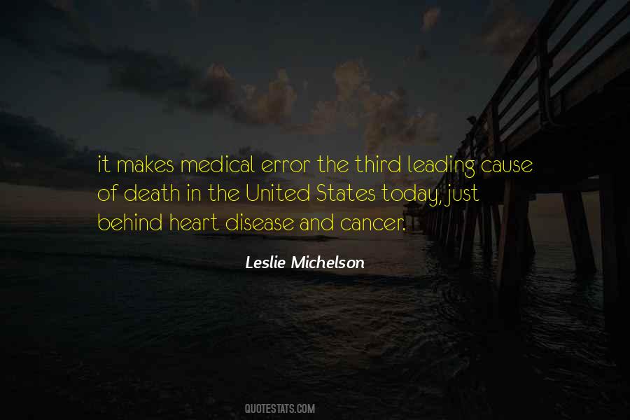 Death And Cancer Quotes #1029478