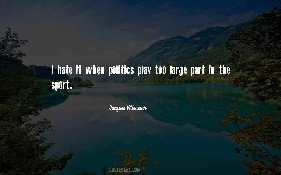I Hate Sports Quotes #303867