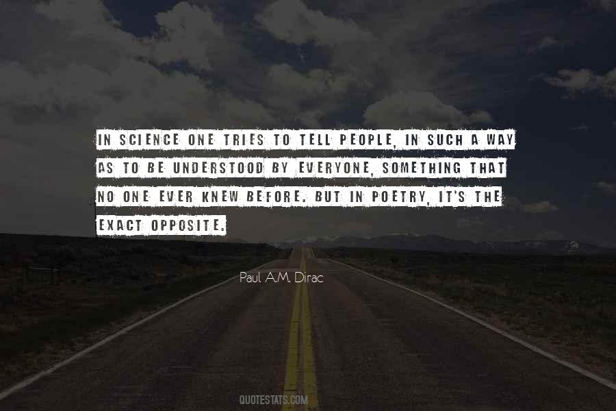 Poetry Science Quotes #1327399