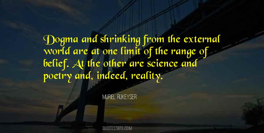 Poetry Science Quotes #1680974