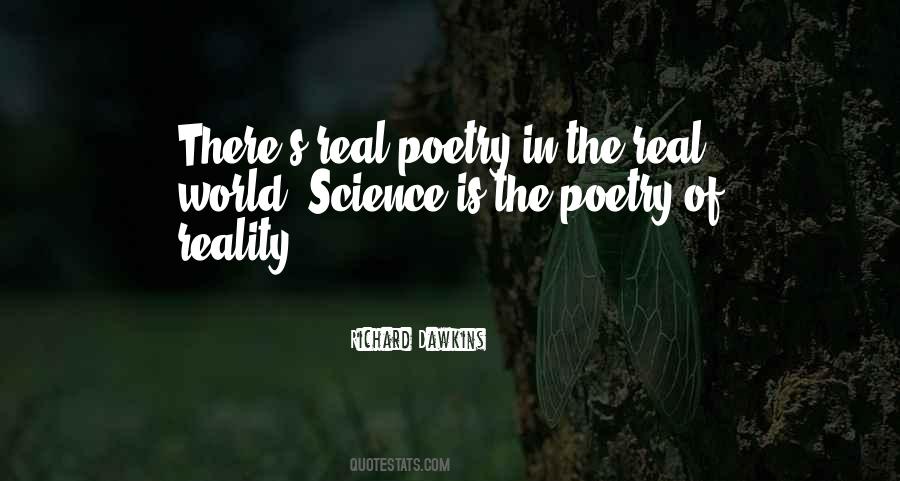 Poetry Science Quotes #1794415