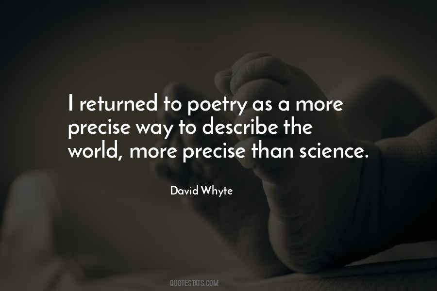 Poetry Science Quotes #822821