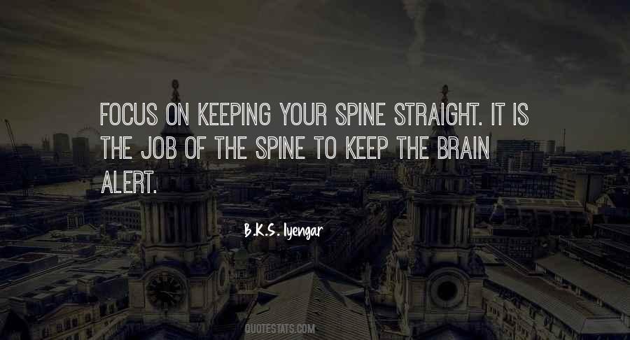 Quotes About The Spine #1253794