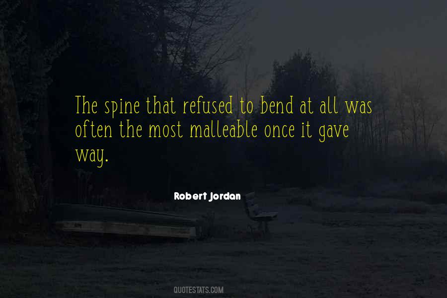 Quotes About The Spine #1304961