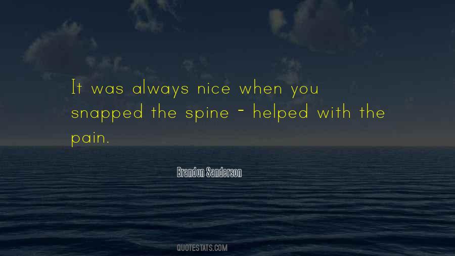 Quotes About The Spine #1845365