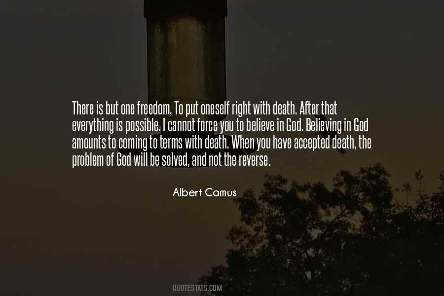 Camus Death Quotes #359727