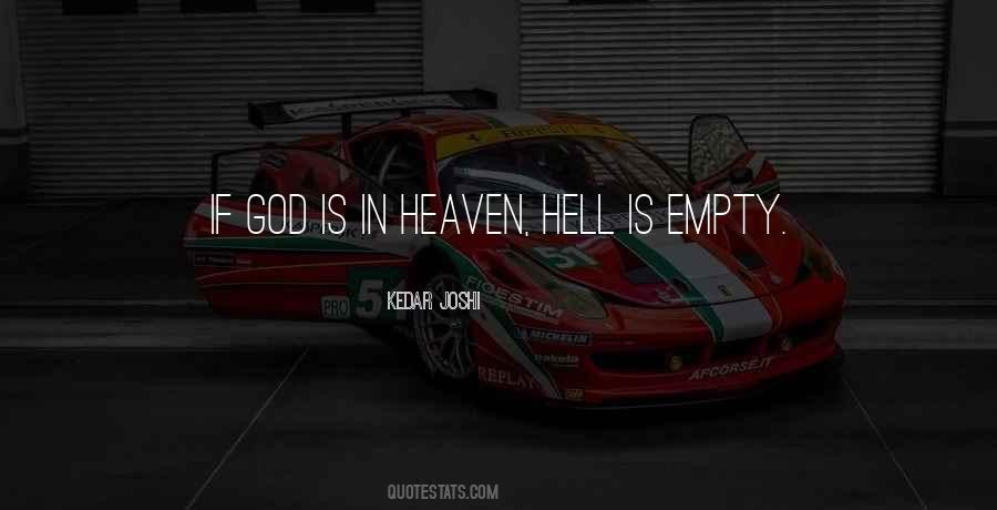 Hell Is Empty And All Quotes #1524281