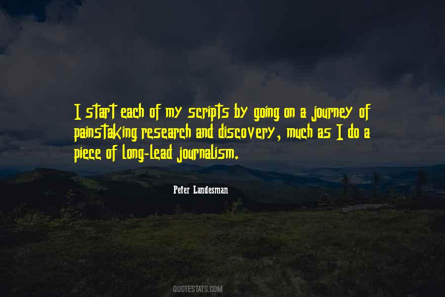 Journey Of Discovery Quotes #1666850