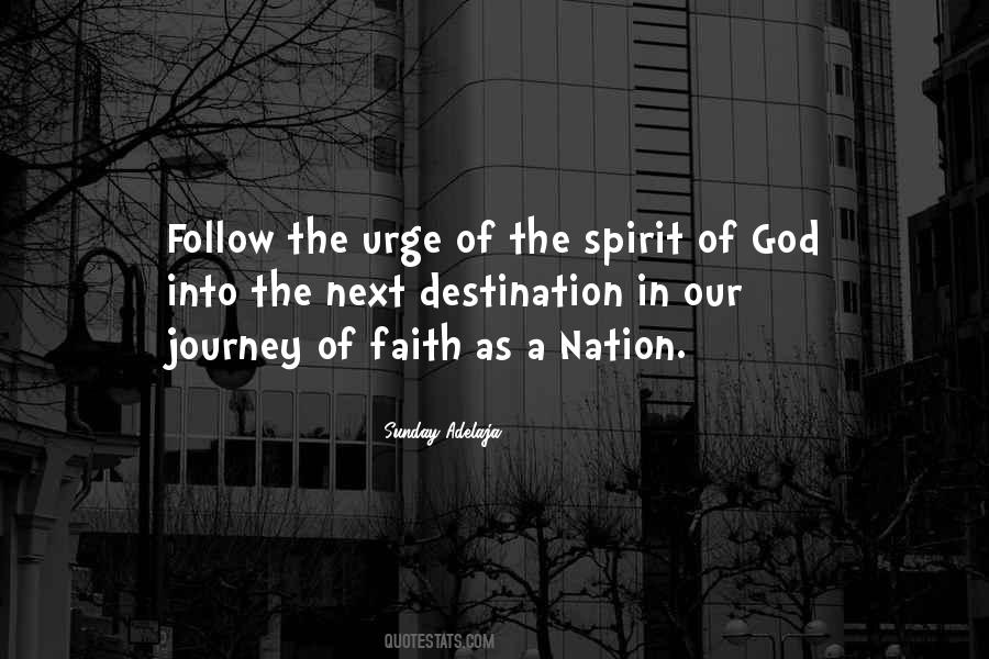 Quotes About Journey Of Faith #1179301