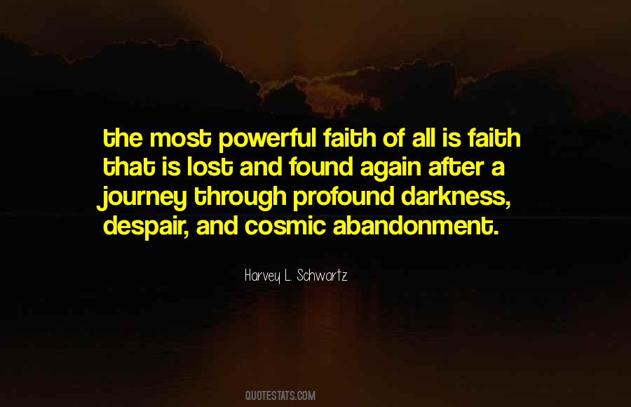 Quotes About Journey Of Faith #1258290