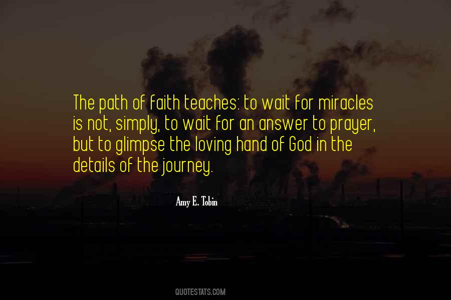 Quotes About Journey Of Faith #1463128