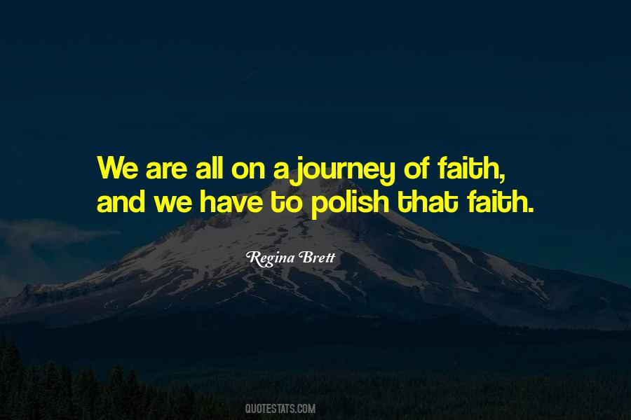 Quotes About Journey Of Faith #1488724