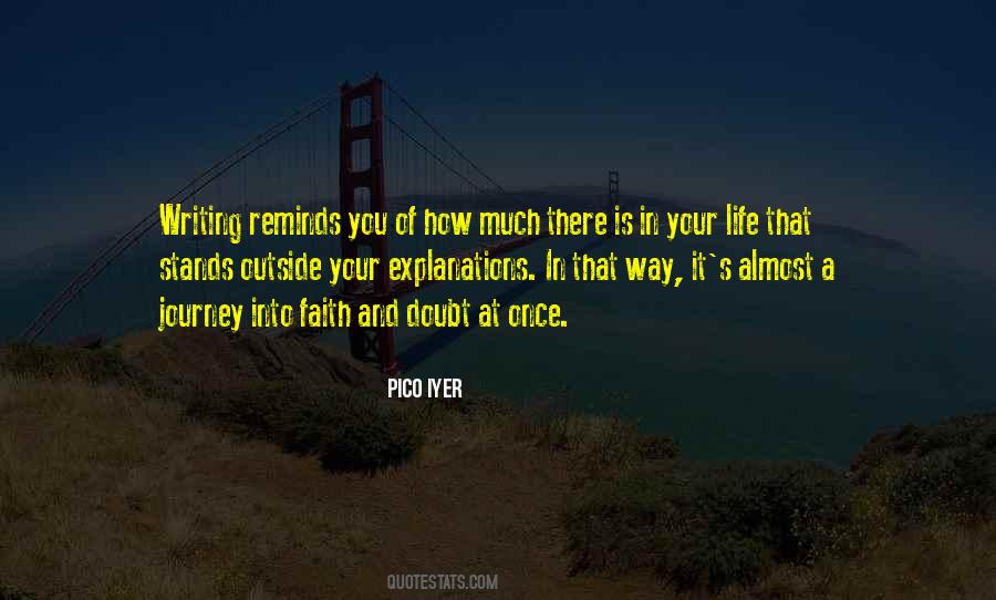Quotes About Journey Of Faith #965302