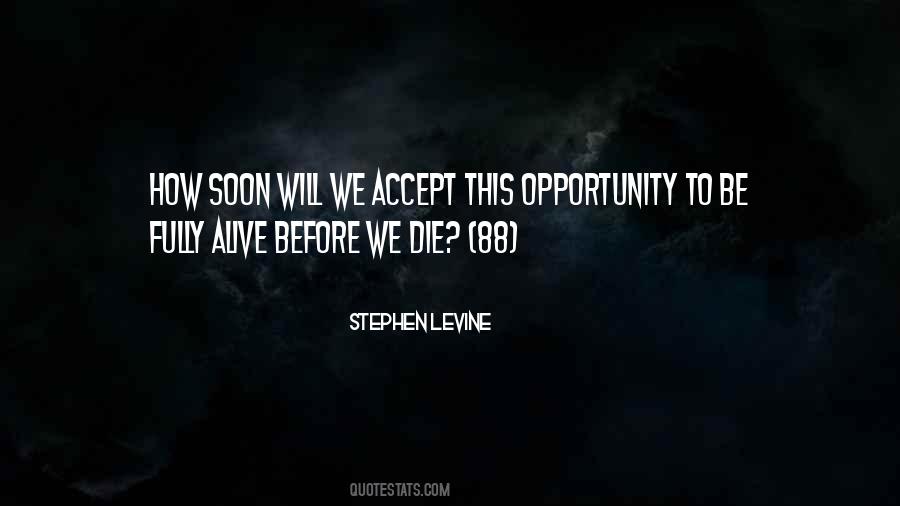 Death Before Life Quotes #38517