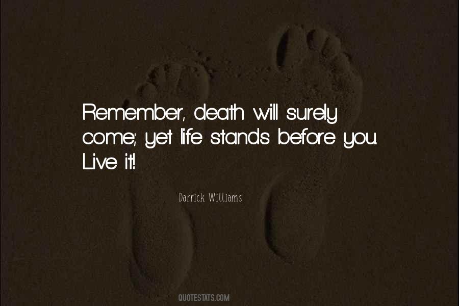 Death Before Life Quotes #633233