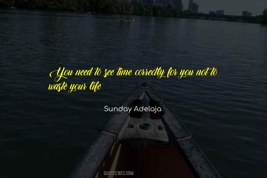 Wasted Your Life Quotes #1465387