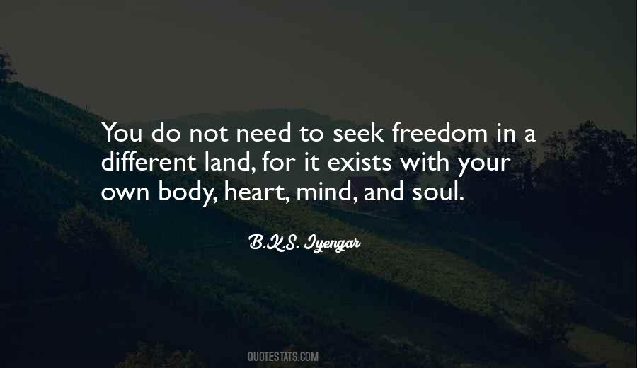 Freedom Heart Quotes #307936