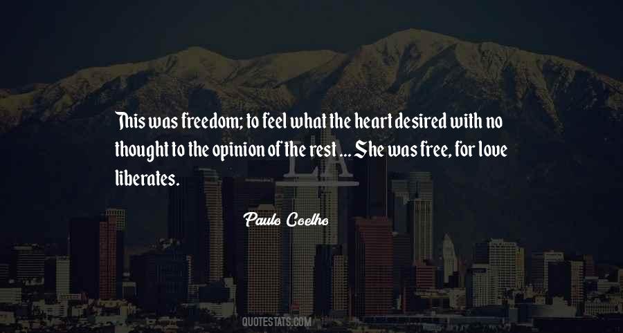 Freedom Heart Quotes #505082