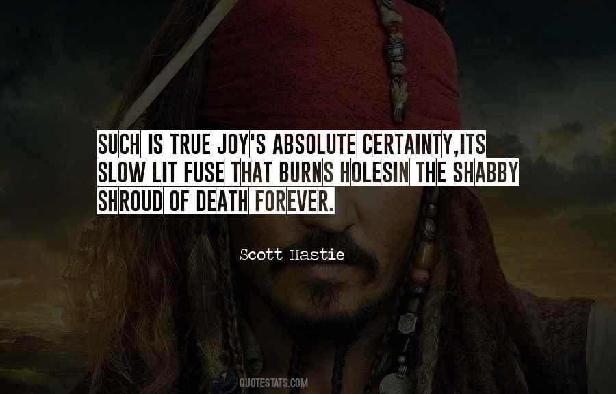 Death Certainty Quotes #1351021