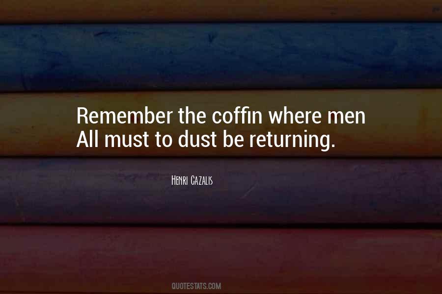 Death Coffin Quotes #1314710