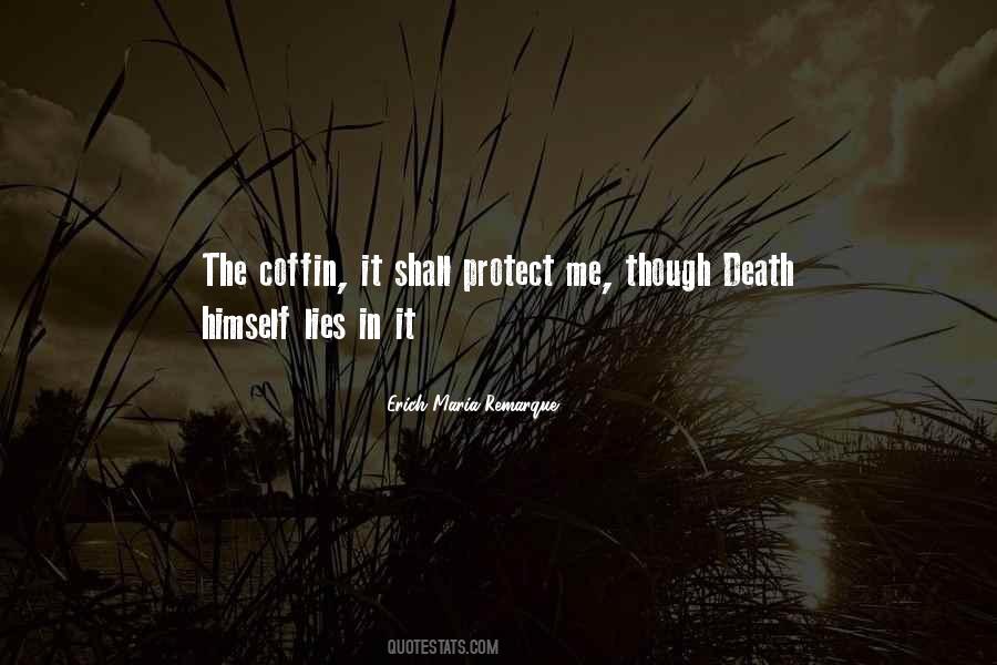 Death Coffin Quotes #1875534