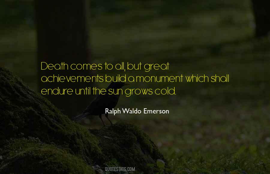 Death Comes Quotes #1301052