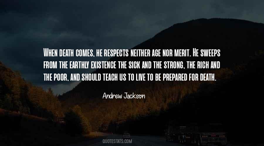 Death Comes Quotes #1776399