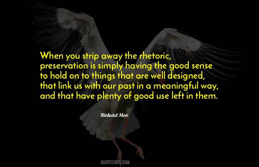 Having A Past Quotes #1306716