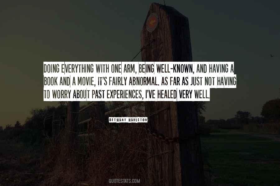 Having A Past Quotes #96733