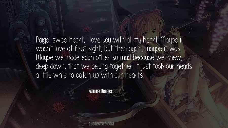 Love U Sweetheart Quotes #668215