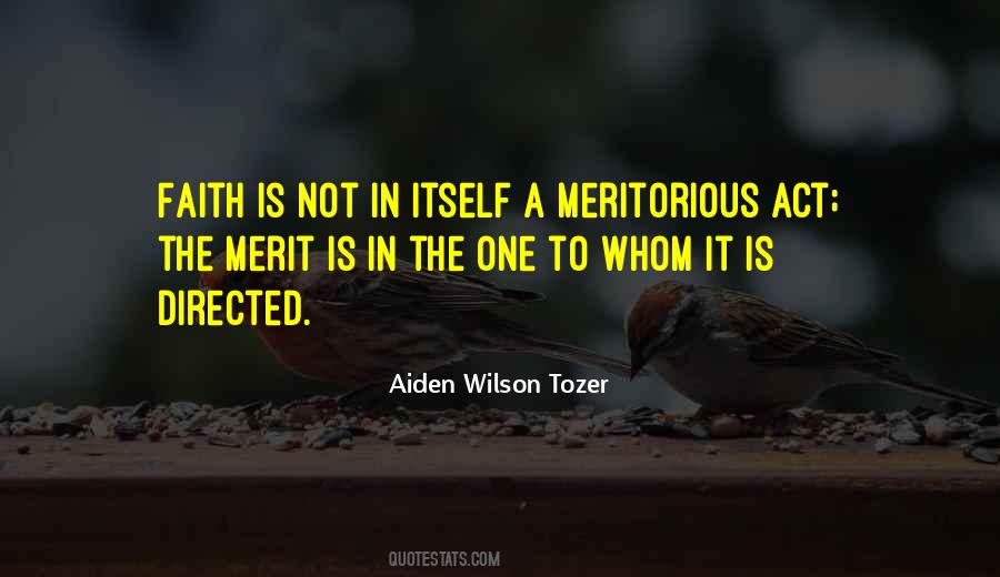 Best Meritorious Quotes #1177270