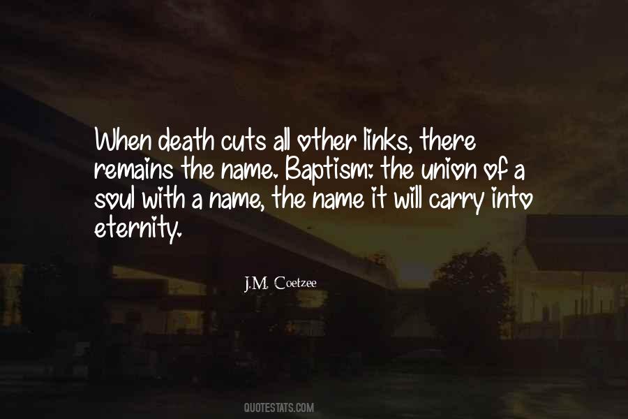 Death Eternity Quotes #436313