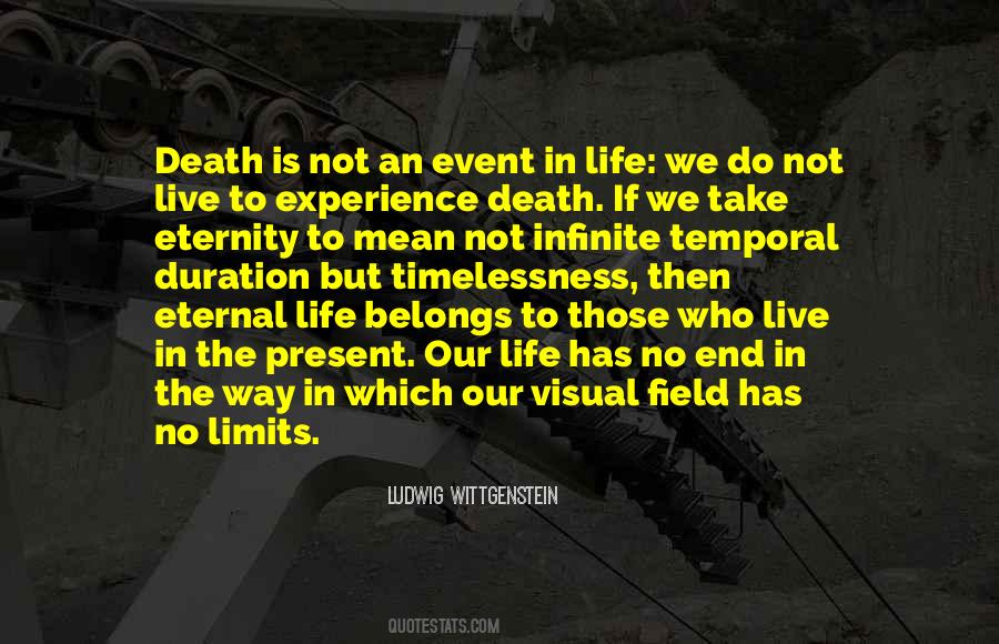 Death Eternity Quotes #781338