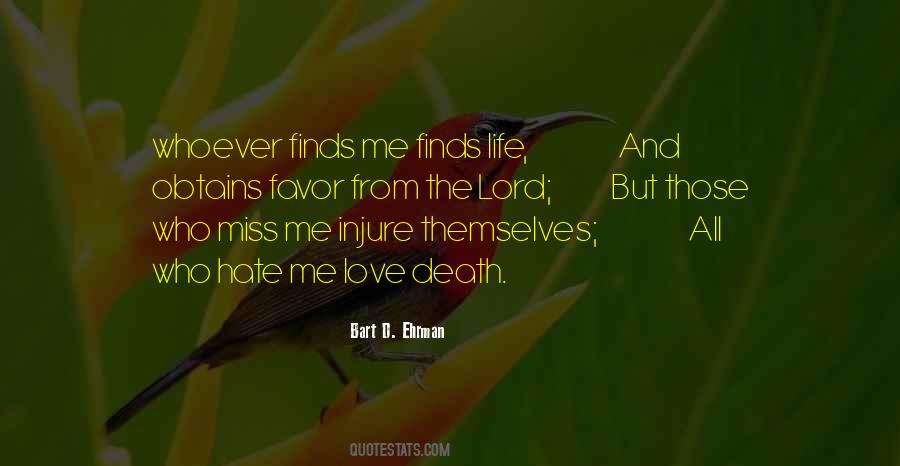 Death From Love Quotes #378320