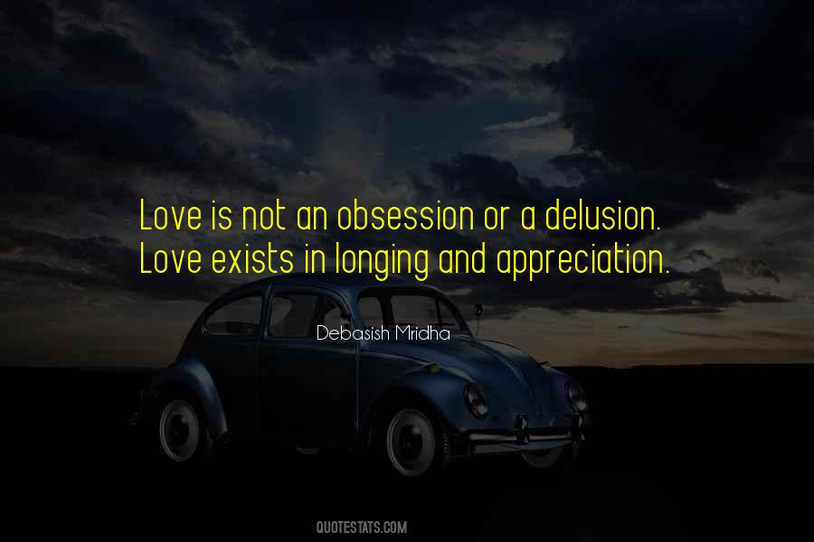Obsession Is Not Love Quotes #902688