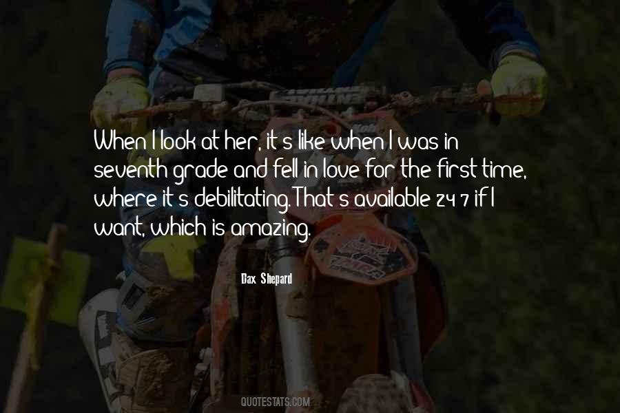 When I Look At Her Quotes #1560728